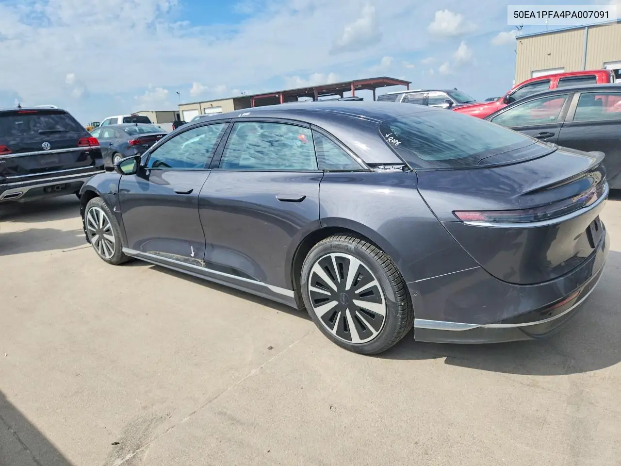 2023 Lucid Motors Air Pure VIN: 50EA1PFA4PA007091 Lot: 55065116