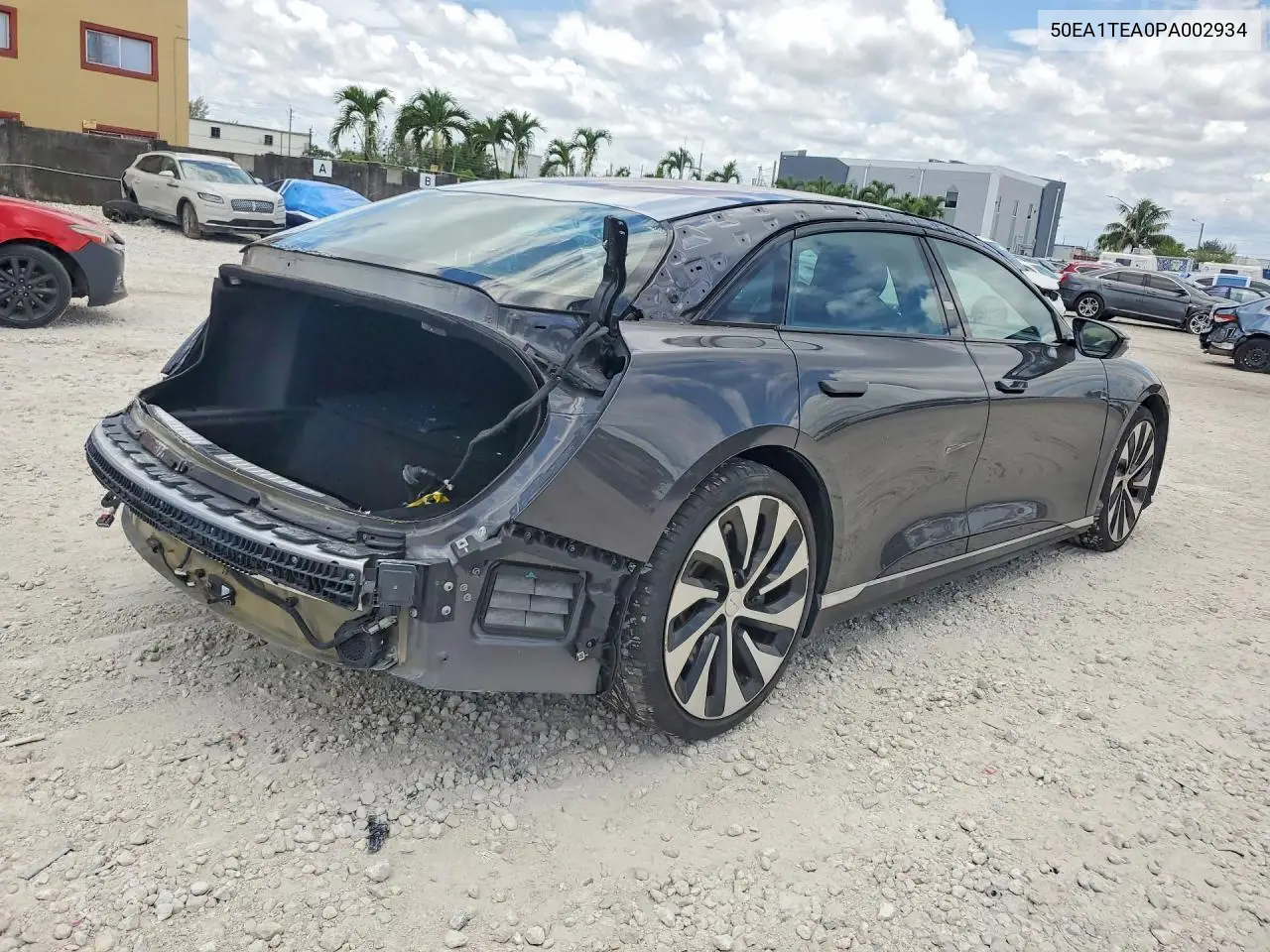 2023 Lucid Motors Air Touring VIN: 50EA1TEA0PA002934 Lot: 57127276