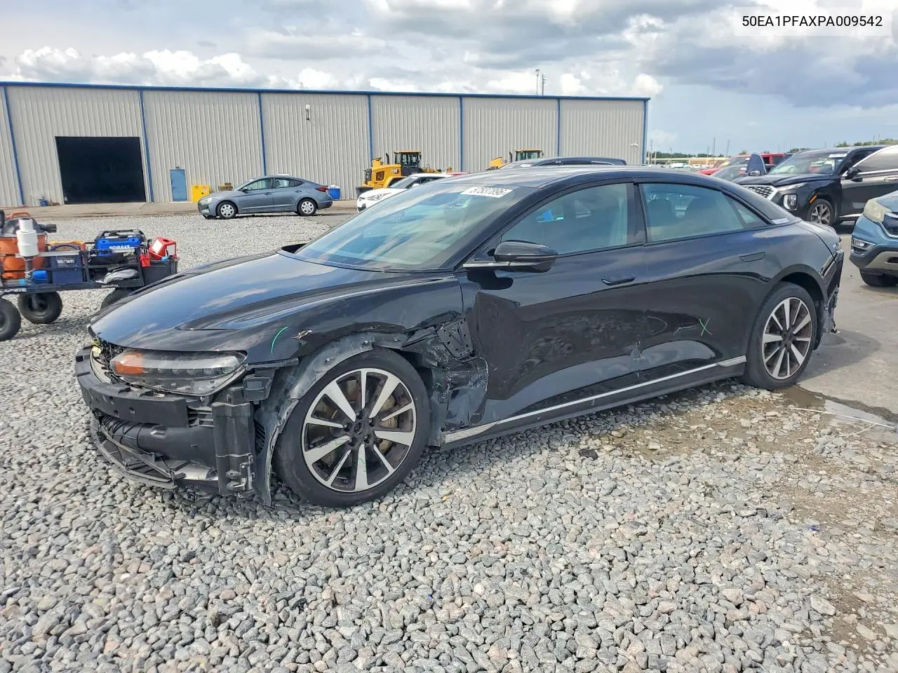 2023 Lucid Motors Air Pure VIN: 50EA1PFAXPA009542 Lot: 57537896