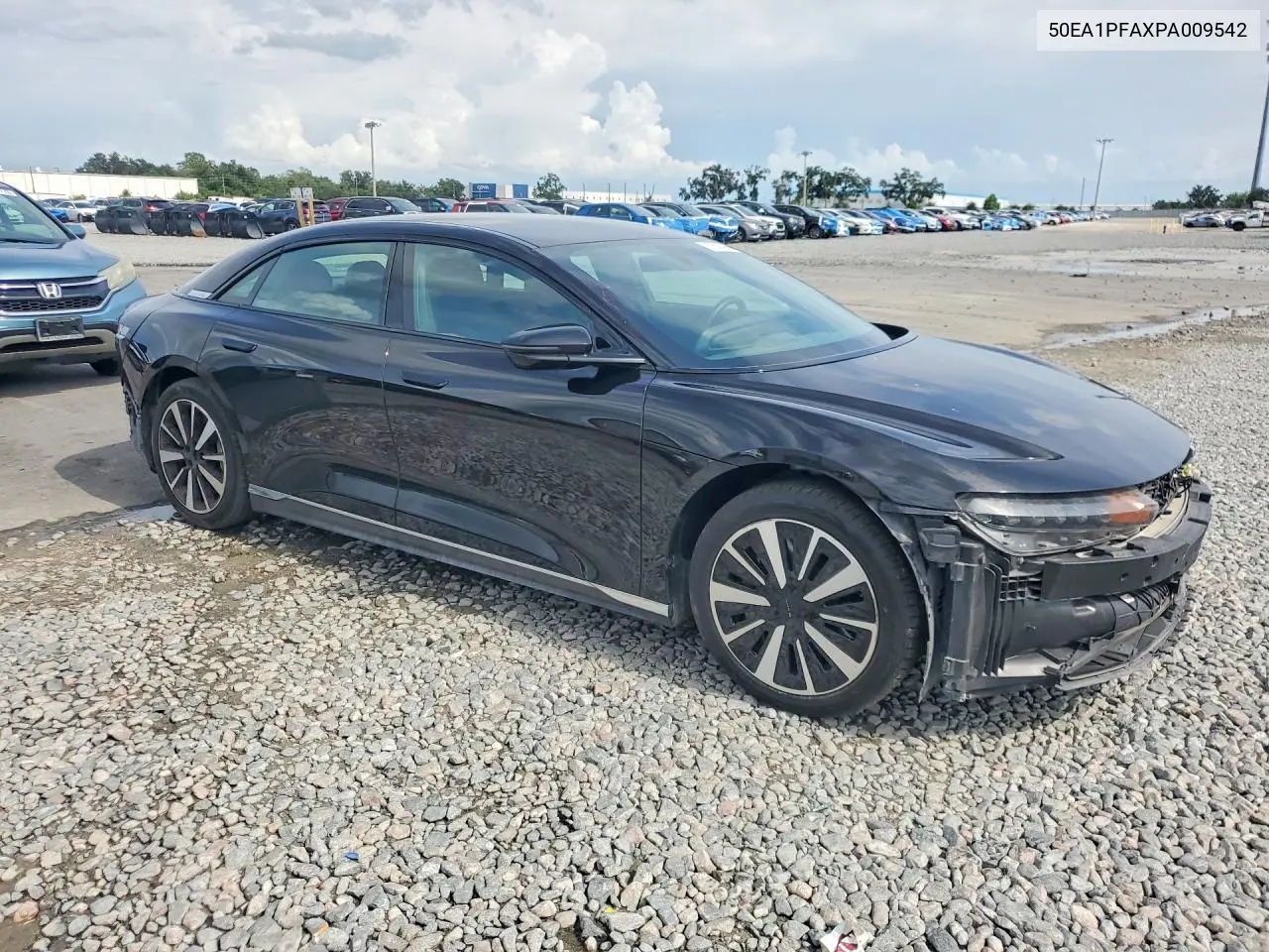 2023 Lucid Motors Air Pure VIN: 50EA1PFAXPA009542 Lot: 57537896