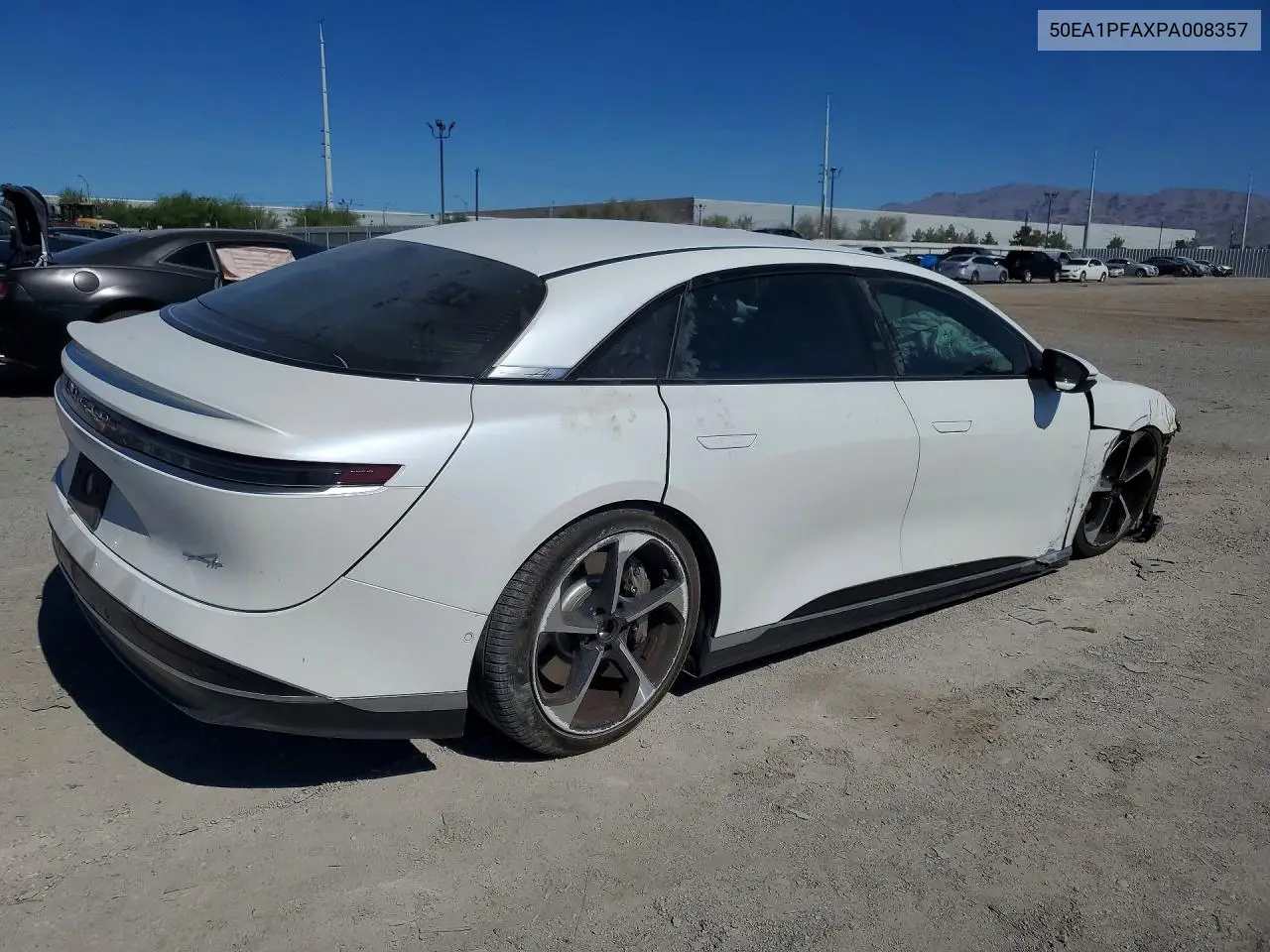 2023 Lucid Motors Air Pure VIN: 50EA1PFAXPA008357 Lot: 58322286