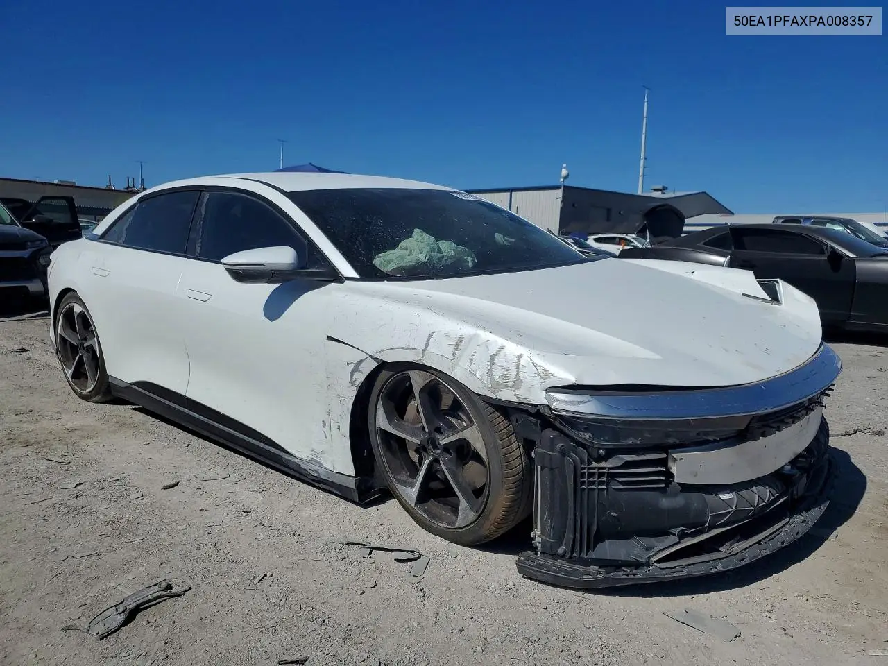 2023 Lucid Motors Air Pure VIN: 50EA1PFAXPA008357 Lot: 58322286