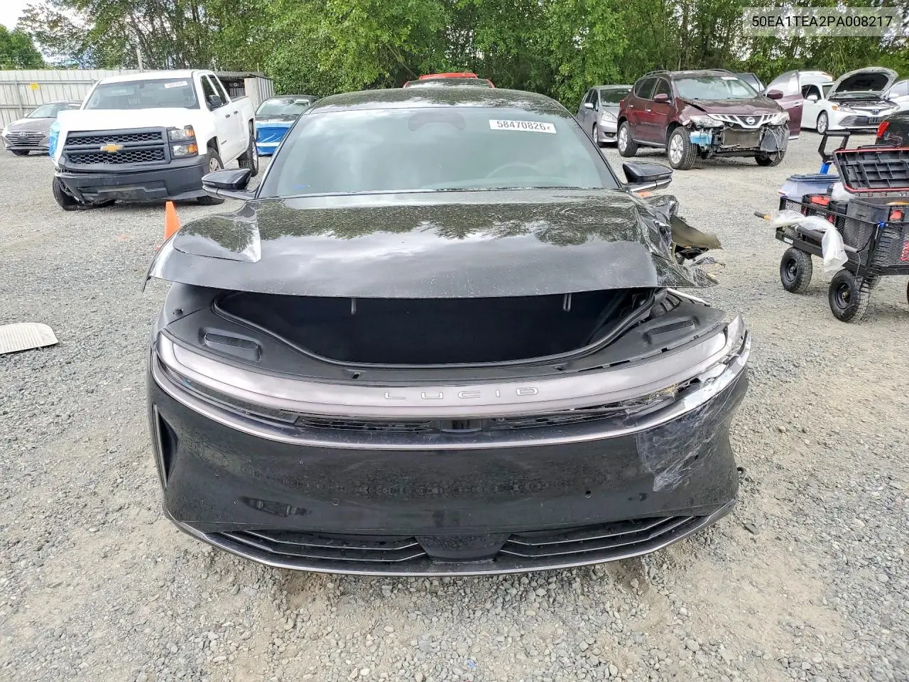 2023 Lucid Motors Air Touring VIN: 50EA1TEA2PA008217 Lot: 58470826