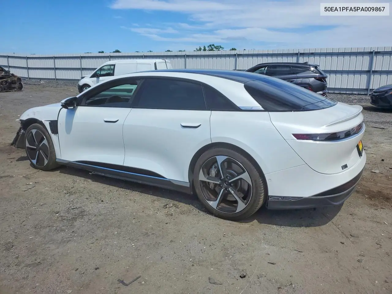 2023 Lucid Motors Air Pure VIN: 50EA1PFA5PA009867 Lot: 58635866