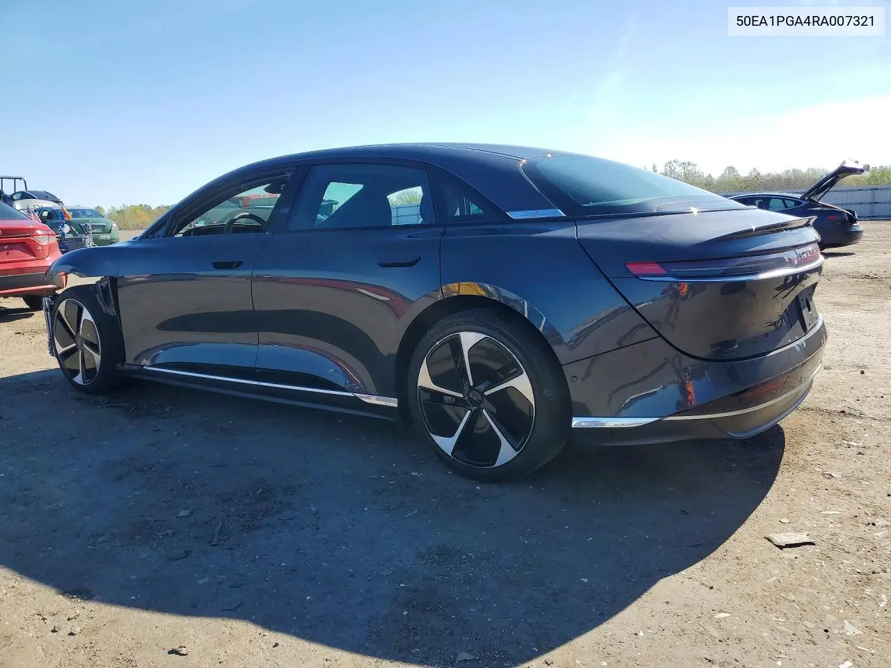 2024 Lucid Motors Air Pure VIN: 50EA1PGA4RA007321 Lot: 48622996