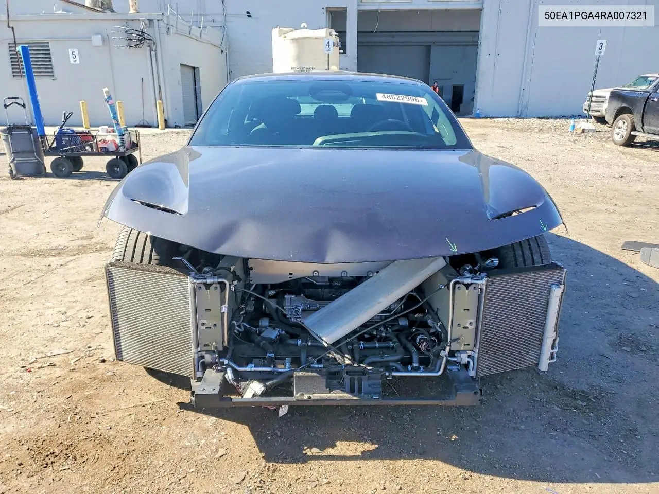 2024 Lucid Motors Air Pure VIN: 50EA1PGA4RA007321 Lot: 48622996