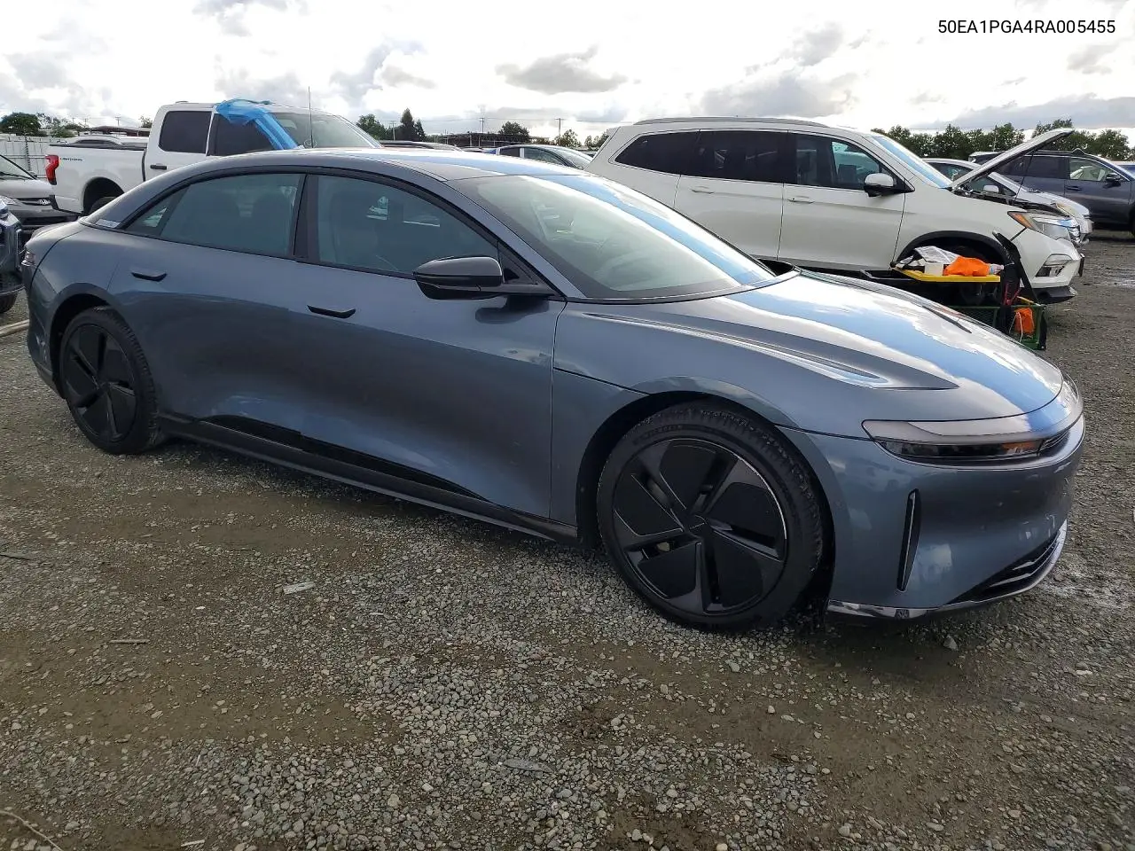 2024 Lucid Motors Air Pure VIN: 50EA1PGA4RA005455 Lot: 49613776