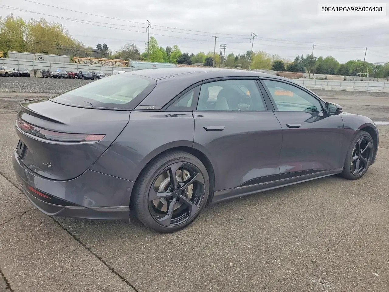 2024 Lucid Motors Air Pure VIN: 50EA1PGA9RA006438 Lot: 51099116