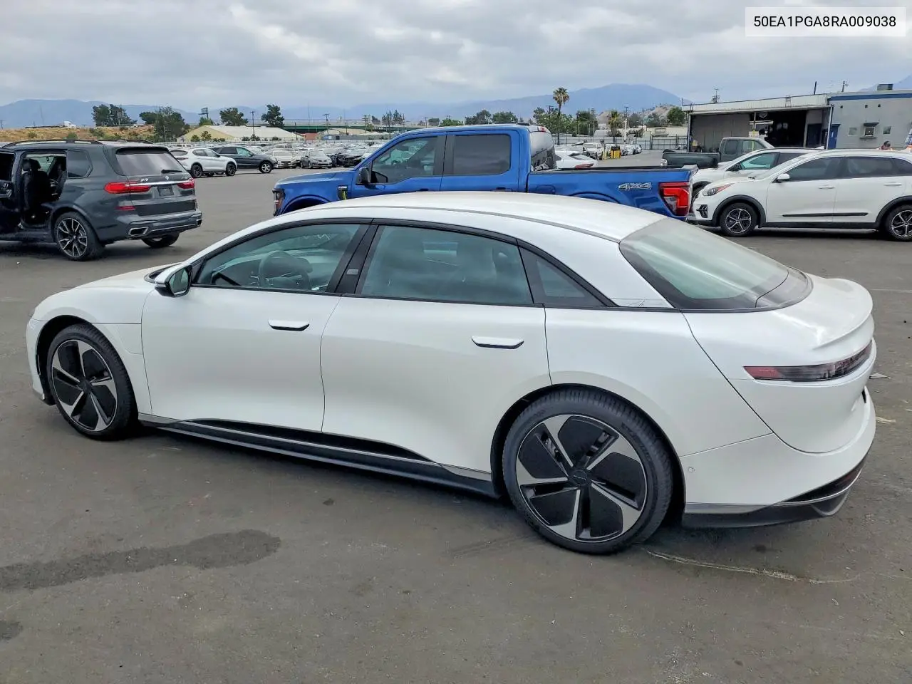 2024 Lucid Motors Air Pure VIN: 50EA1PGA8RA009038 Lot: 54680496