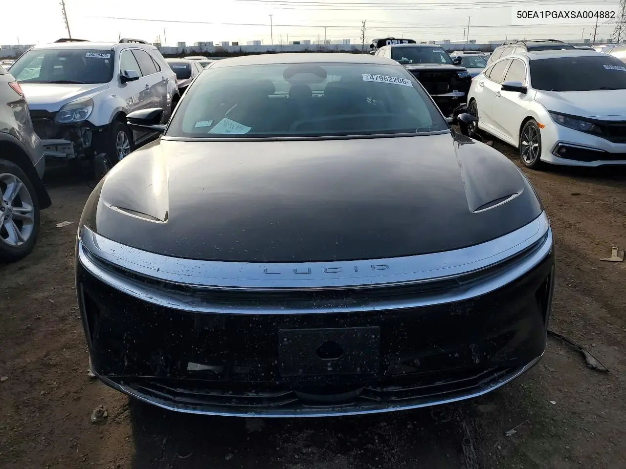 2025 Lucid Motors Air Pure VIN: 50EA1PGAXSA004882 Lot: 47962206