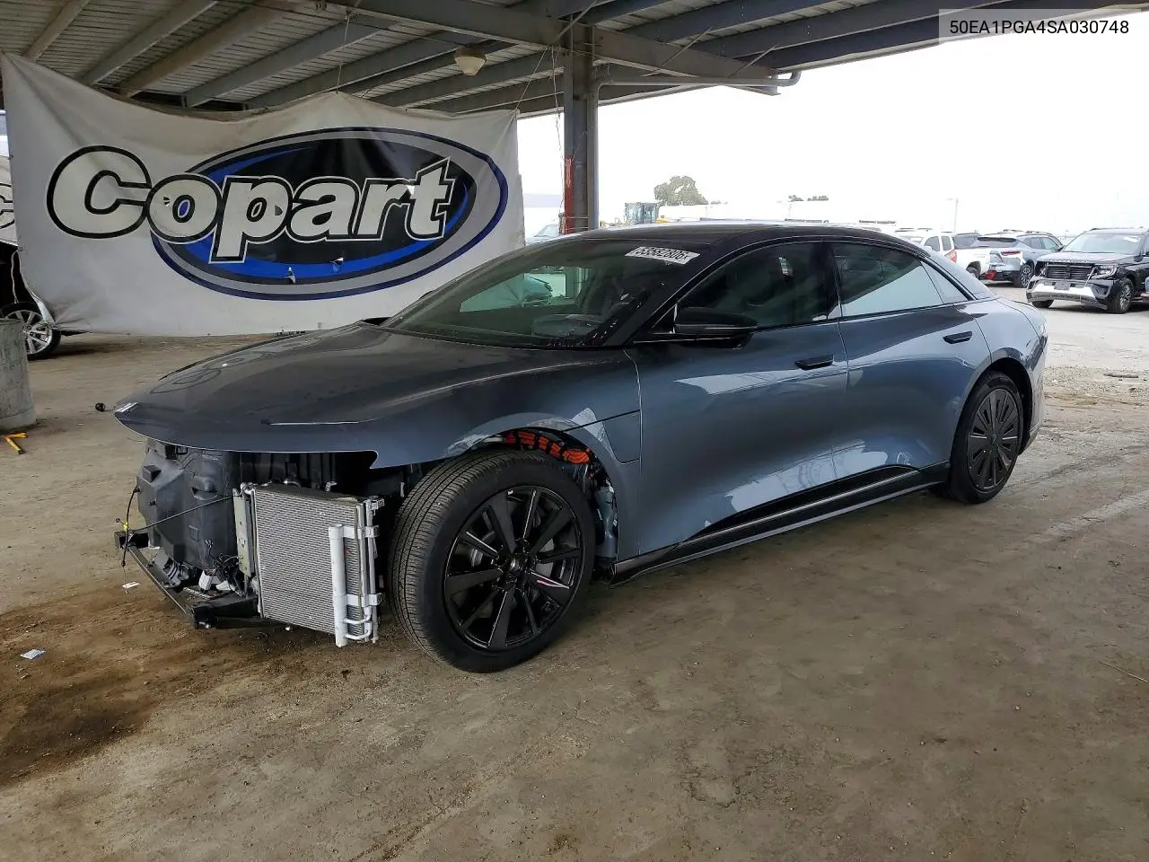 2025 Lucid Motors Air Pure VIN: 50EA1PGA4SA030748 Lot: 53582806
