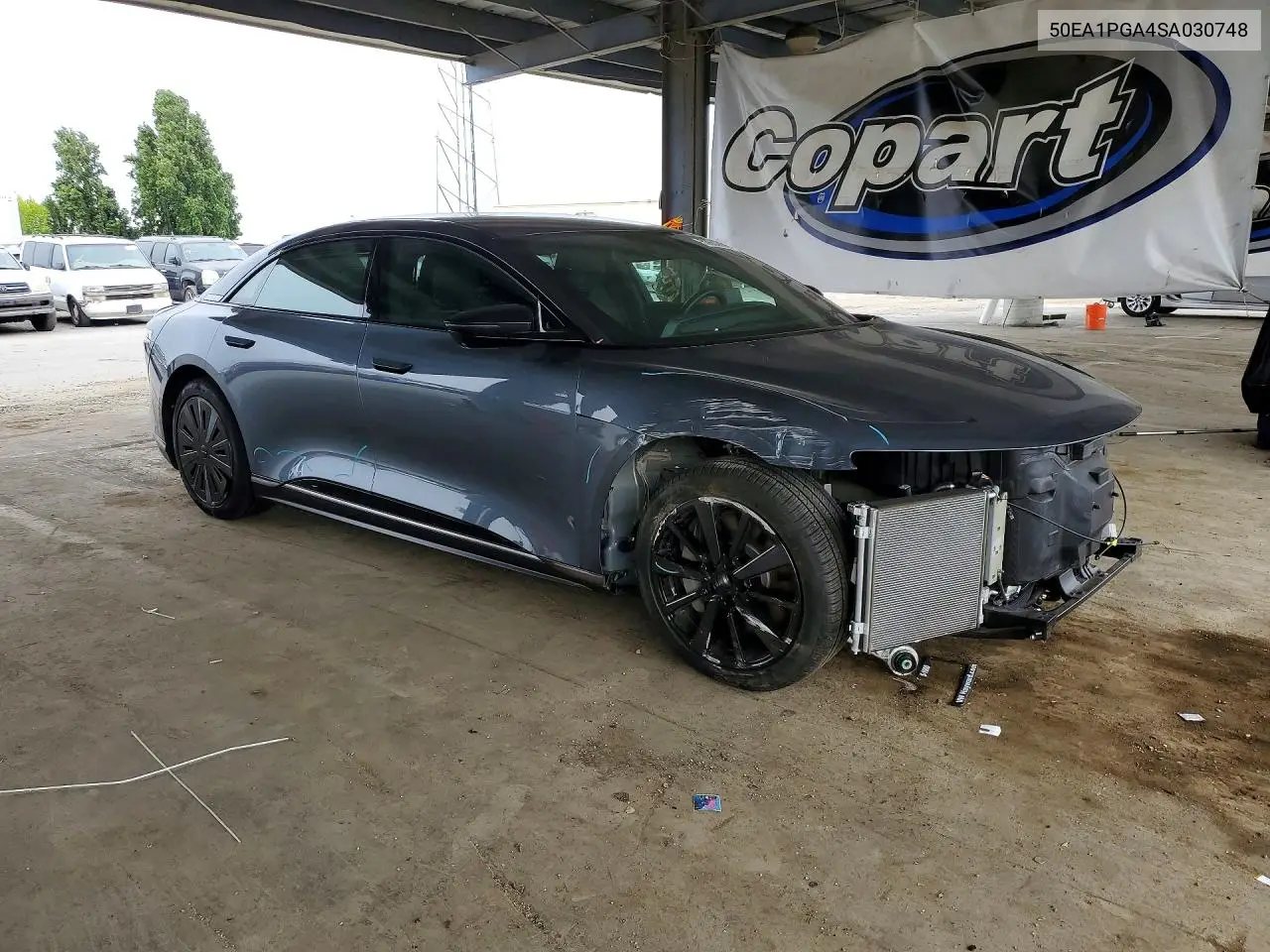 2025 Lucid Motors Air Pure VIN: 50EA1PGA4SA030748 Lot: 53582806