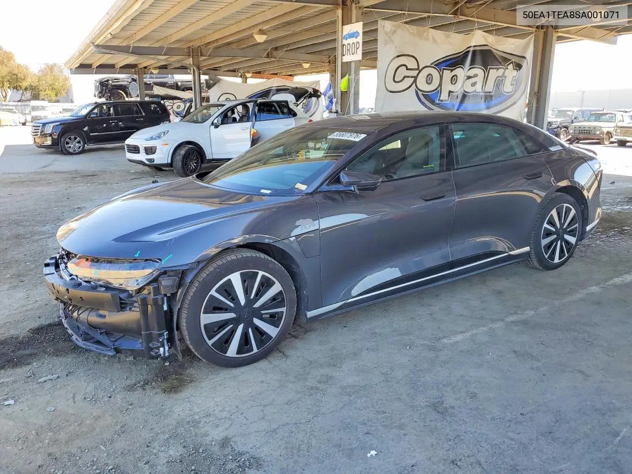 2025 Lucid Motors Air Touring VIN: 50EA1TEA8SA001071 Lot: 55607976