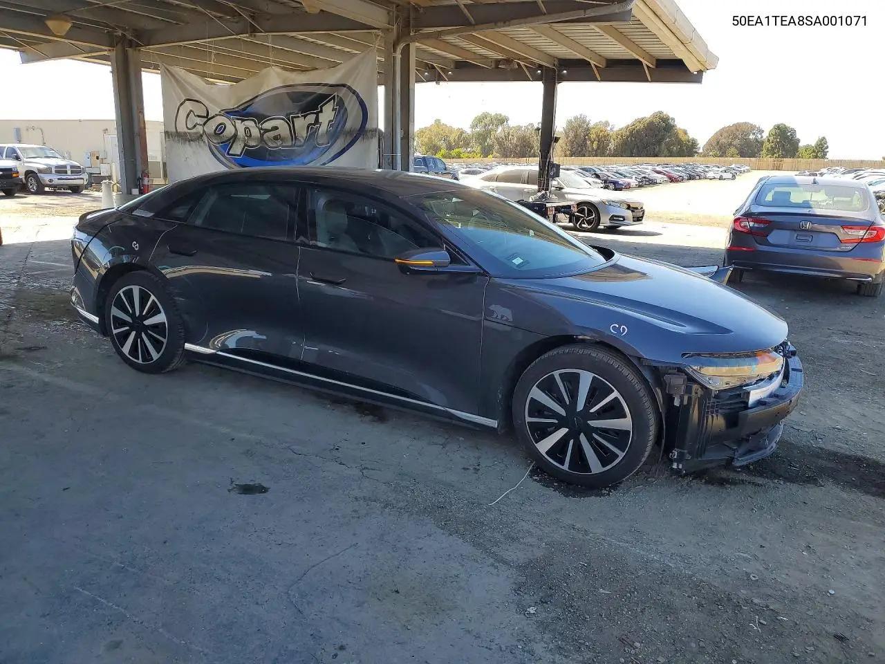 2025 Lucid Motors Air Touring VIN: 50EA1TEA8SA001071 Lot: 55607976