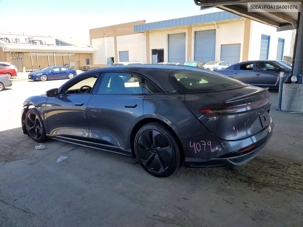2025 Lucid Motors Air Pure VIN: 50EA1PGA1SA001076 Lot: 58432226