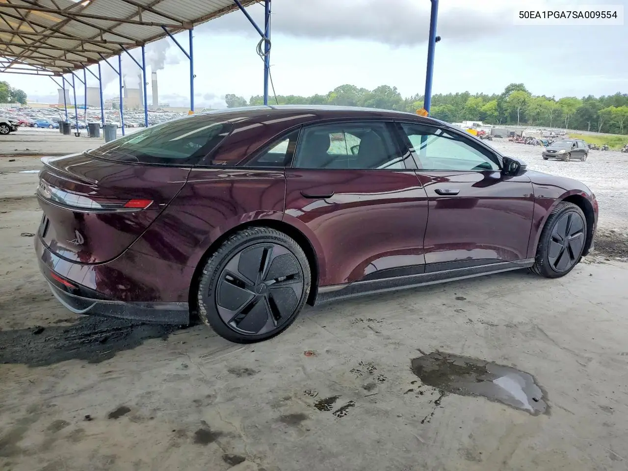 2025 Lucid Motors Air Pure VIN: 50EA1PGA7SA009554 Lot: 58884596