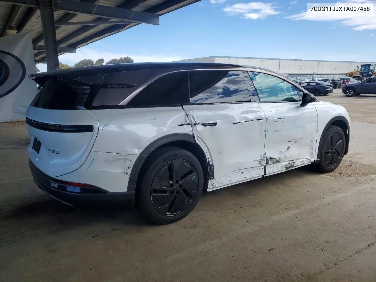 2026 Lucid Motors Gravity Touring VIN: 7UUG1TJJXTA007458 Lot: 51598886