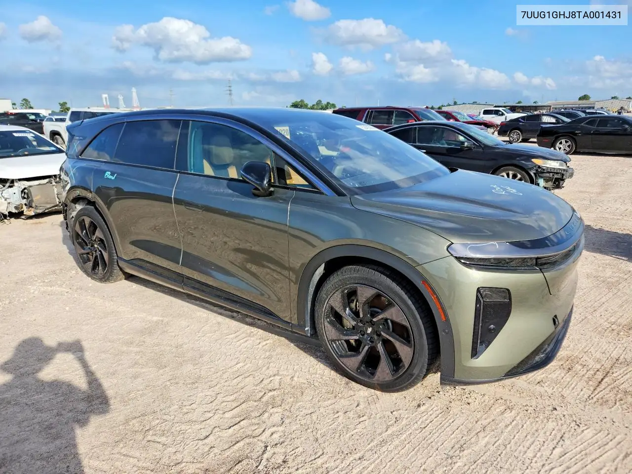 2026 Lucid Motors Gravity Grand Touring VIN: 7UUG1GHJ8TA001431 Lot: 52405206