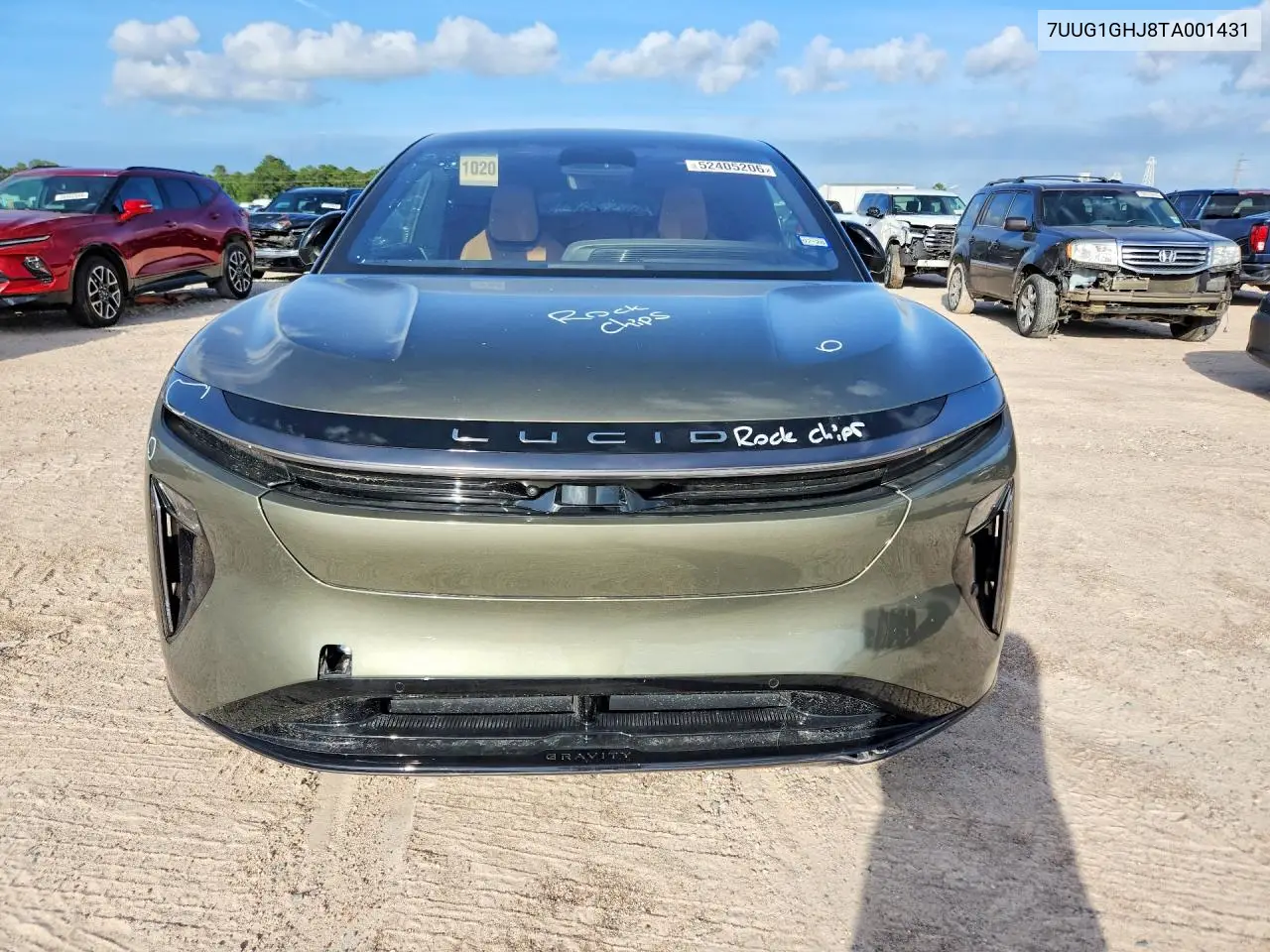 2026 Lucid Motors Gravity Grand Touring VIN: 7UUG1GHJ8TA001431 Lot: 52405206