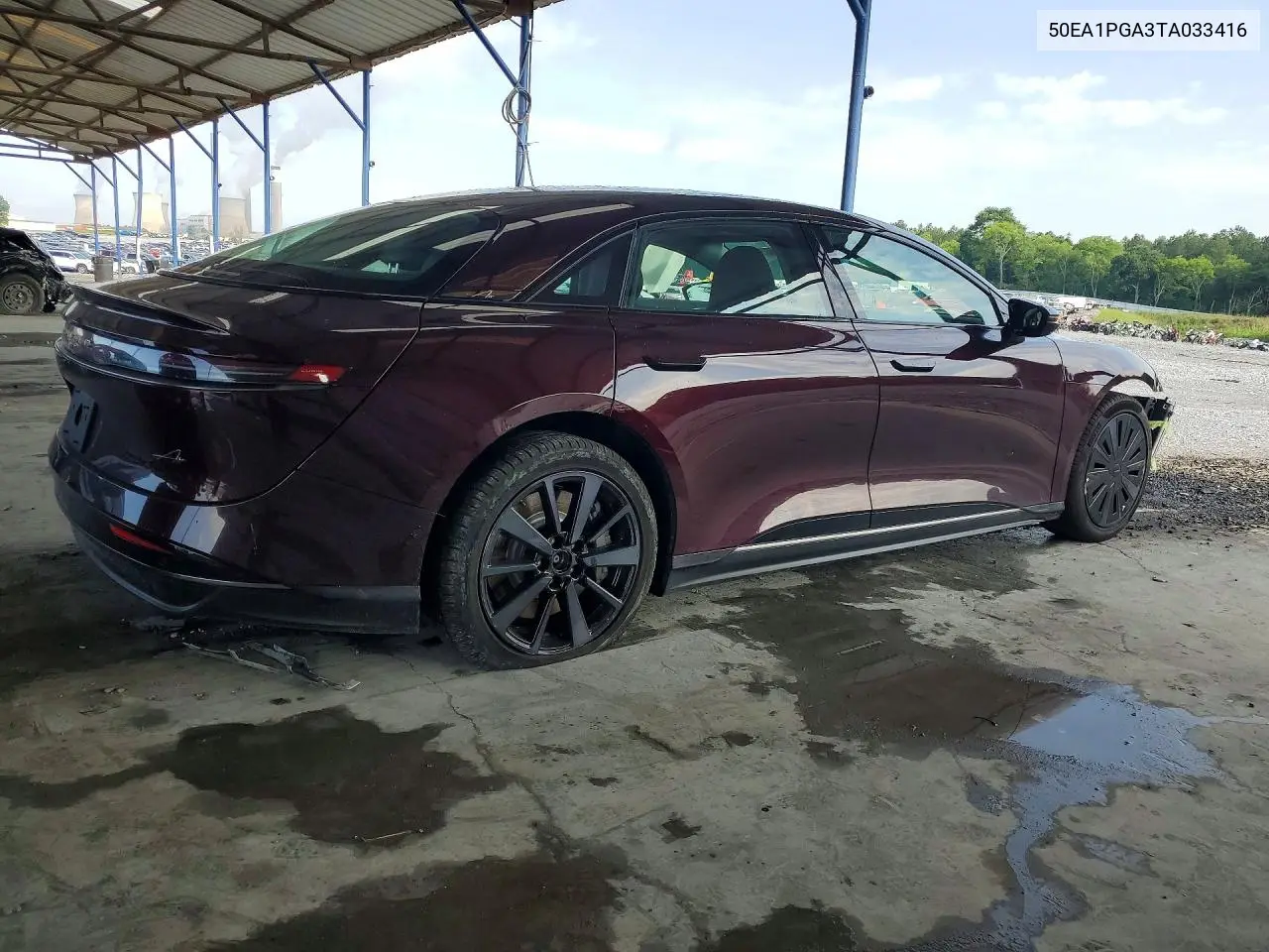 2026 Lucid Motors Air Pure VIN: 50EA1PGA3TA033416 Lot: 56426656