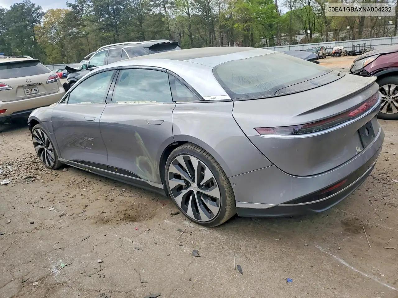 2022 Lucid Motors Air Grand Touring VIN: 50EA1GBAXNA004232 Lot: 47594336