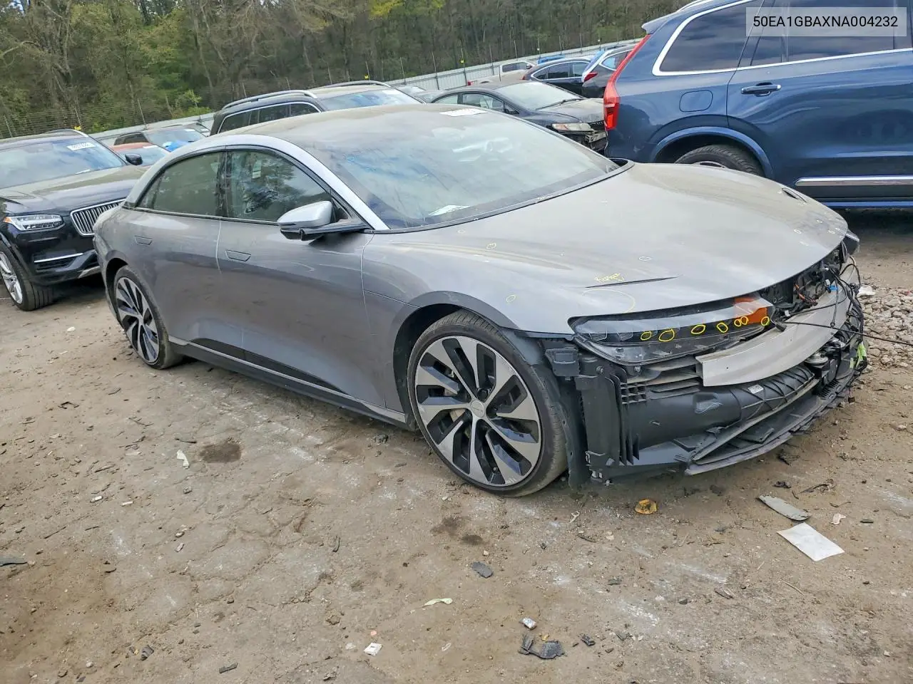 2022 Lucid Motors Air Grand Touring VIN: 50EA1GBAXNA004232 Lot: 47594336