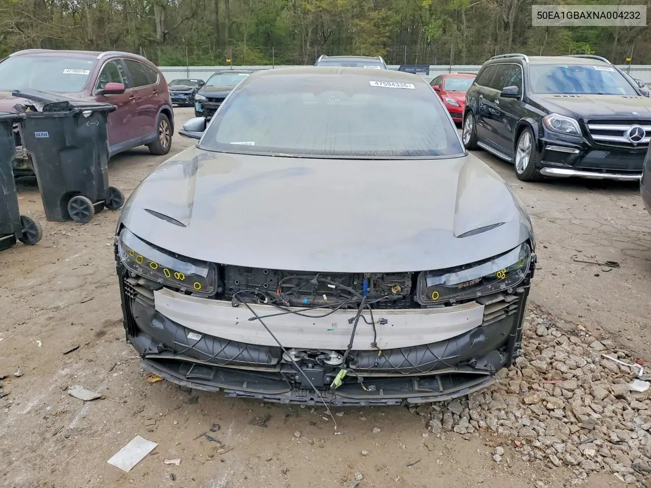2022 Lucid Motors Air Grand Touring VIN: 50EA1GBAXNA004232 Lot: 47594336