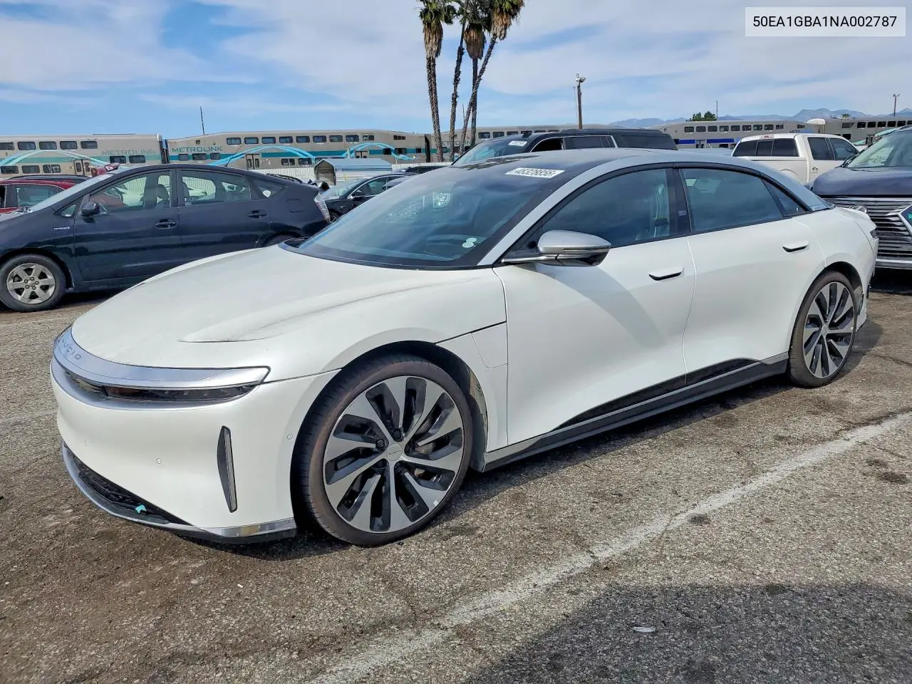 2022 Lucid Motors Air Grand Touring VIN: 50EA1GBA1NA002787 Lot: 48328856