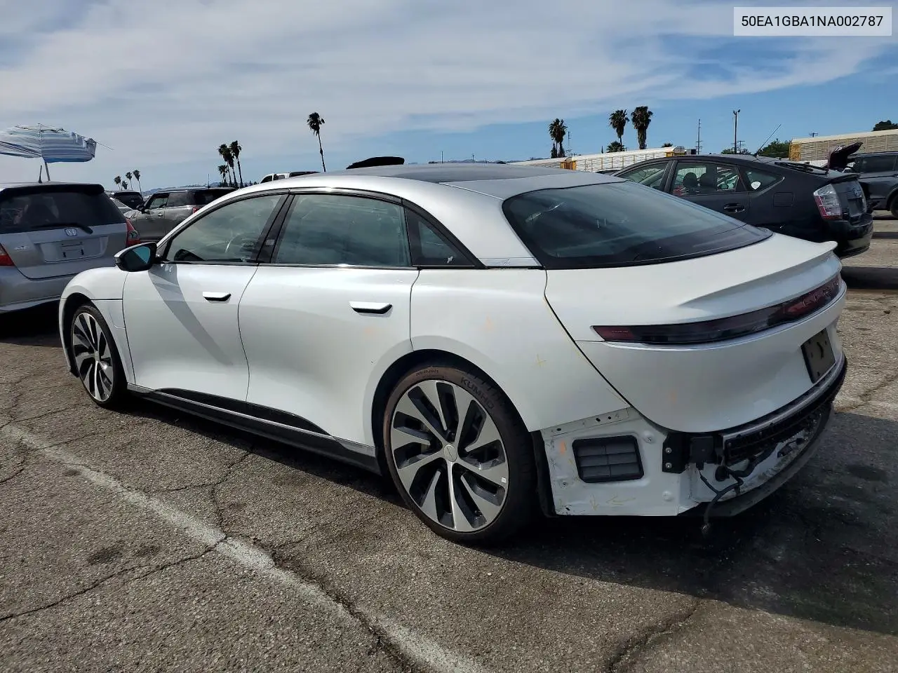 2022 Lucid Motors Air Grand Touring VIN: 50EA1GBA1NA002787 Lot: 48328856