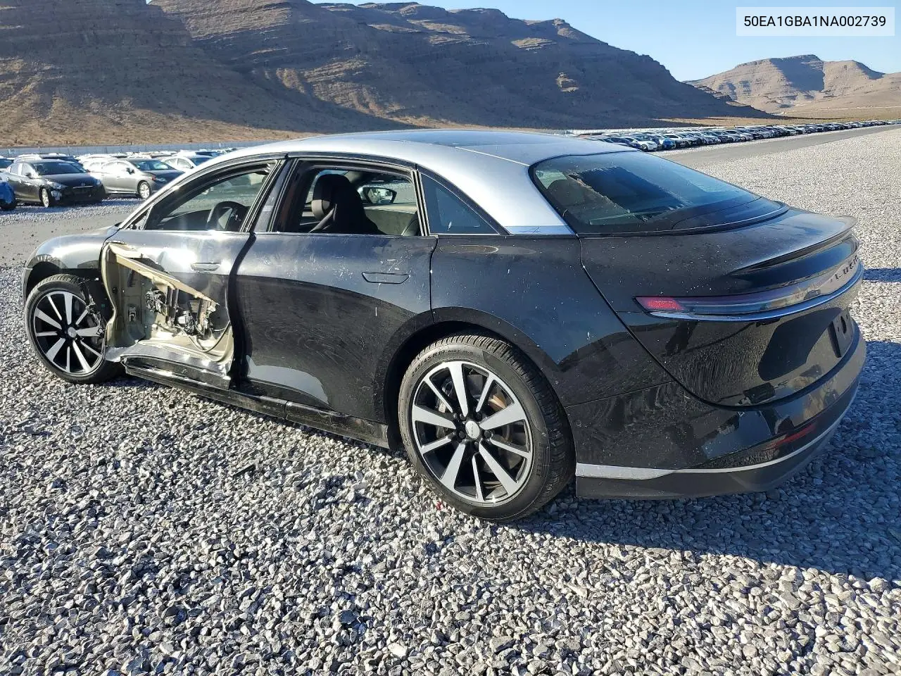 2022 Lucid Motors Air Grand Touring VIN: 50EA1GBA1NA002739 Lot: 55632726