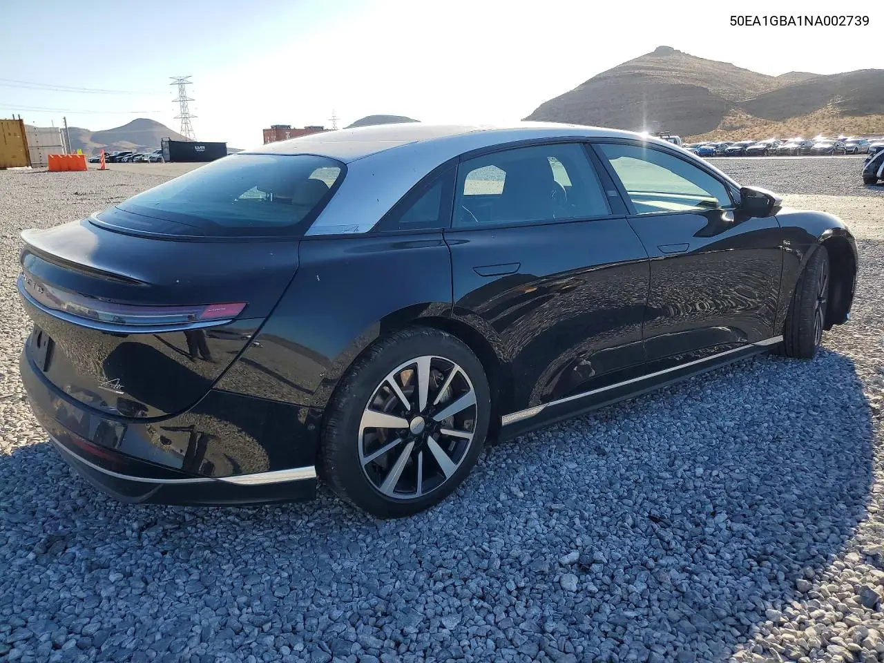 2022 Lucid Motors Air Grand Touring VIN: 50EA1GBA1NA002739 Lot: 55632726