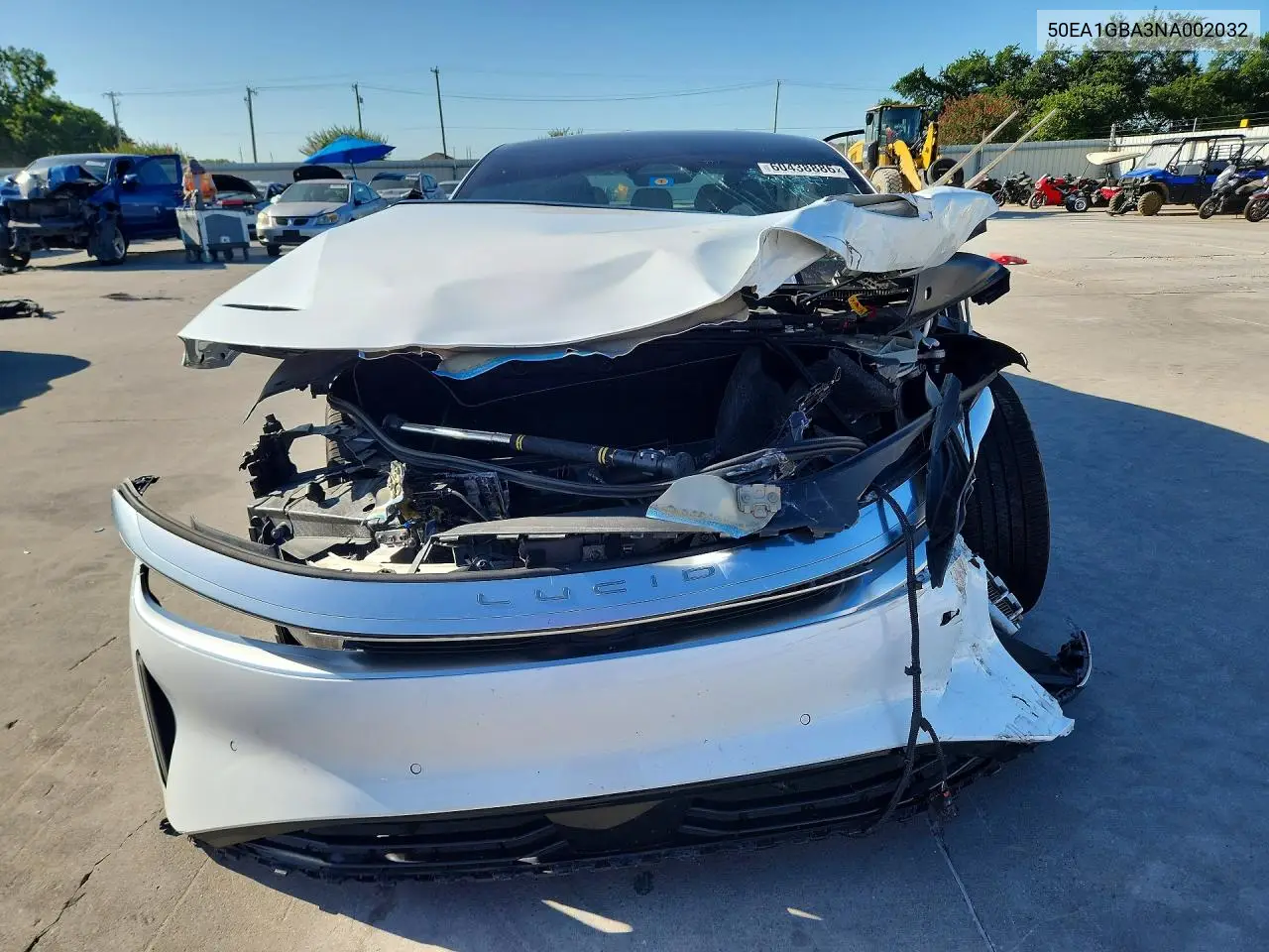 2022 Lucid Motors Air Grand Touring VIN: 50EA1GBA3NA002032 Lot: 60438886