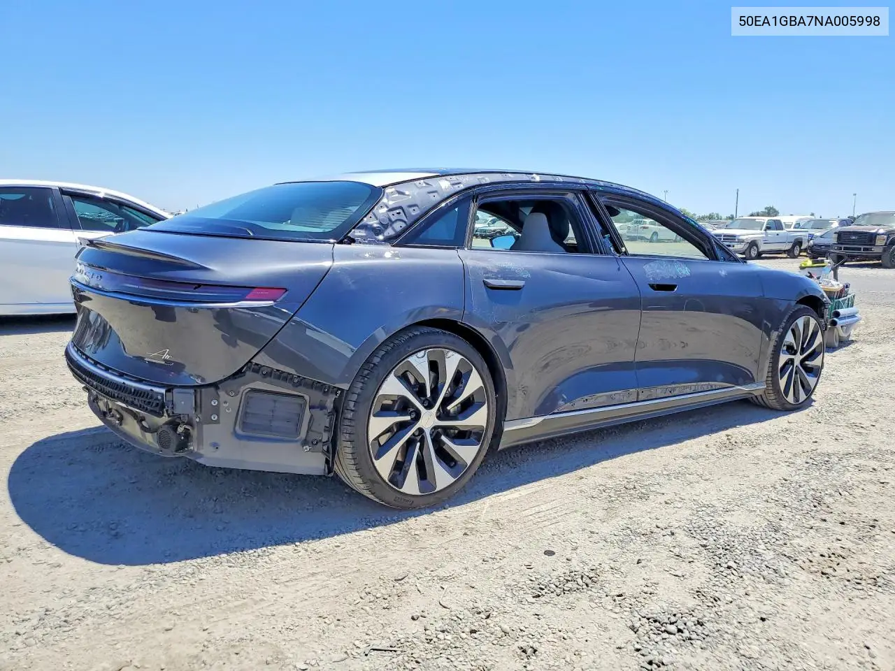 2022 Lucid Motors Air Grand Touring VIN: 50EA1GBA7NA005998 Lot: 61542686