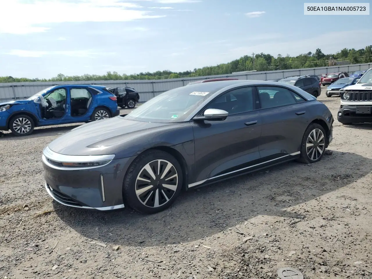2022 Lucid Motors Air Grand Touring VIN: 50EA1GBA1NA005723 Lot: 64210635