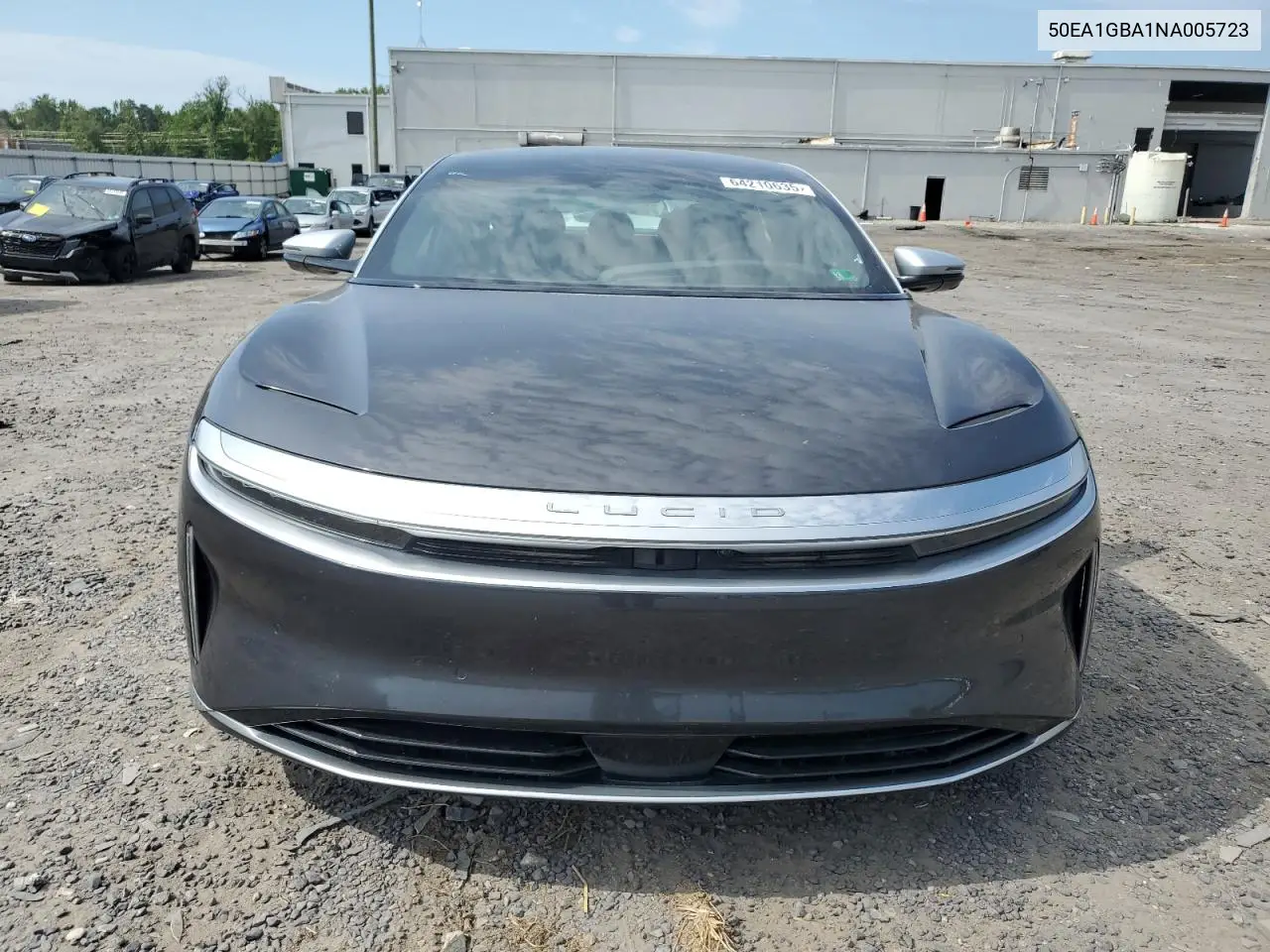 2022 Lucid Motors Air Grand Touring VIN: 50EA1GBA1NA005723 Lot: 64210635