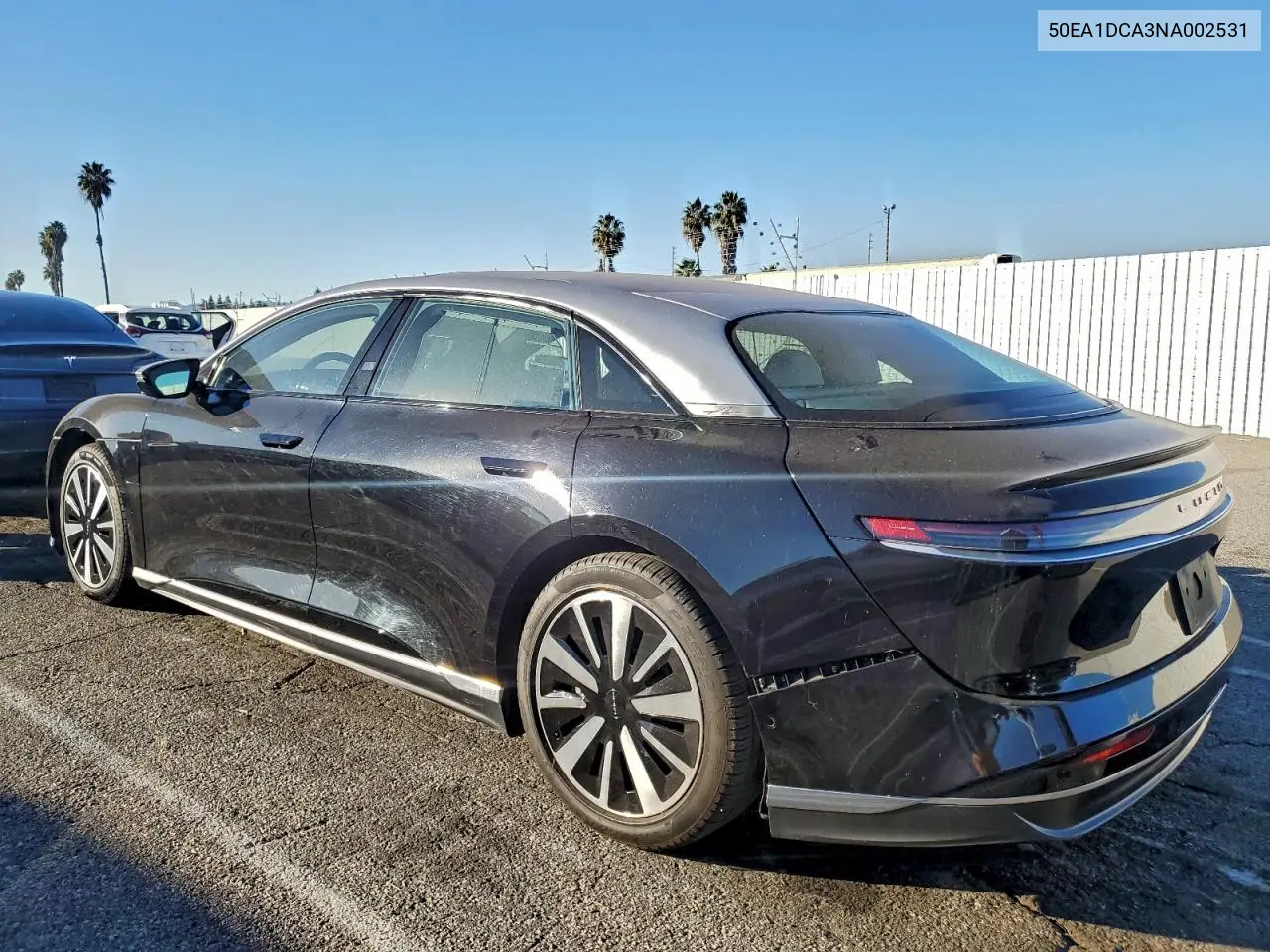 2022 Lucid Motors Air Dream VIN: 50EA1DCA3NA002531 Lot: 96136945