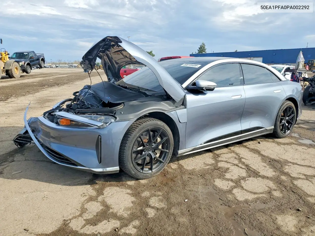2023 Lucid Motors Air Pure VIN: 50EA1PFA0PA002292 Lot: 50018406