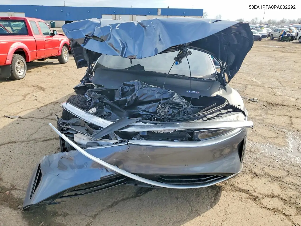 2023 Lucid Motors Air Pure VIN: 50EA1PFA0PA002292 Lot: 50018406