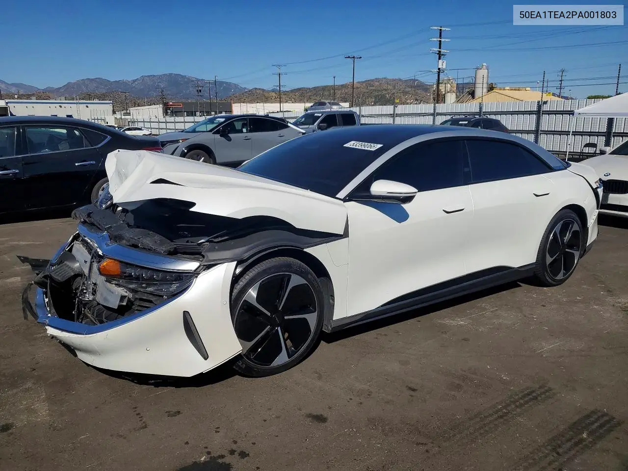 2023 Lucid Motors Air Touring VIN: 50EA1TEA2PA001803 Lot: 53399066