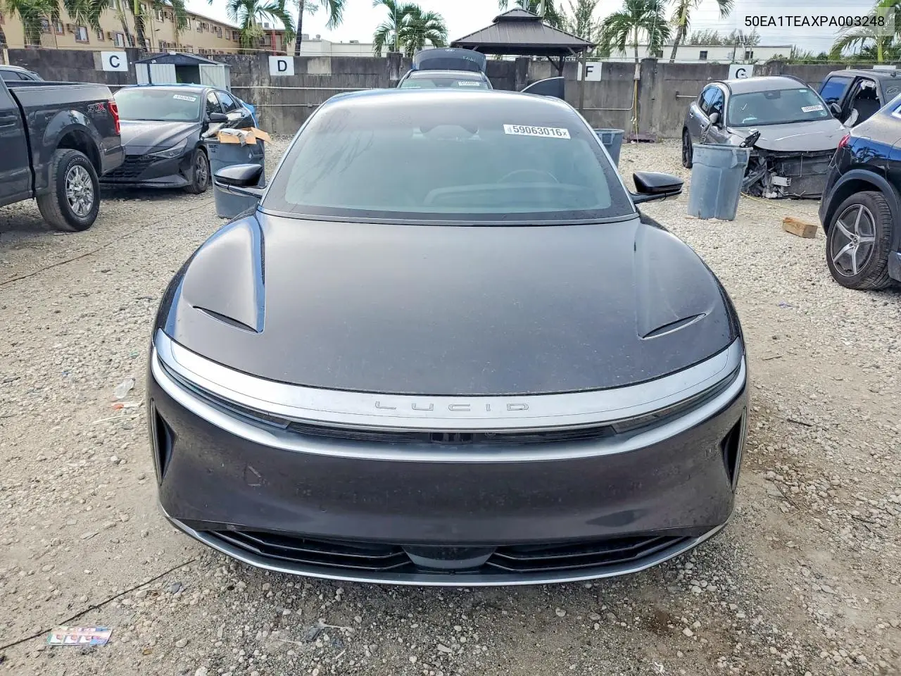 2023 Lucid Motors Air Touring VIN: 50EA1TEAXPA003248 Lot: 59063016