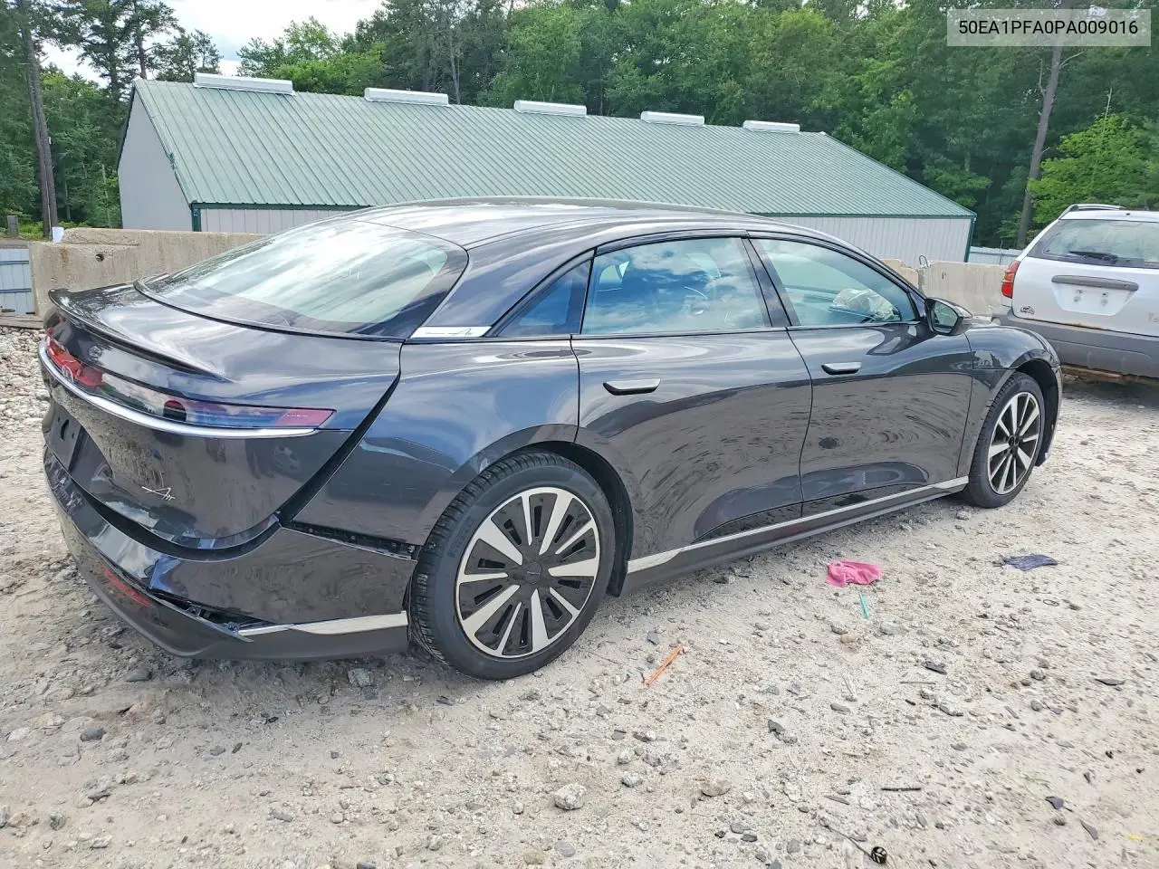 2023 Lucid Motors Air Pure VIN: 50EA1PFA0PA009016 Lot: 60705466