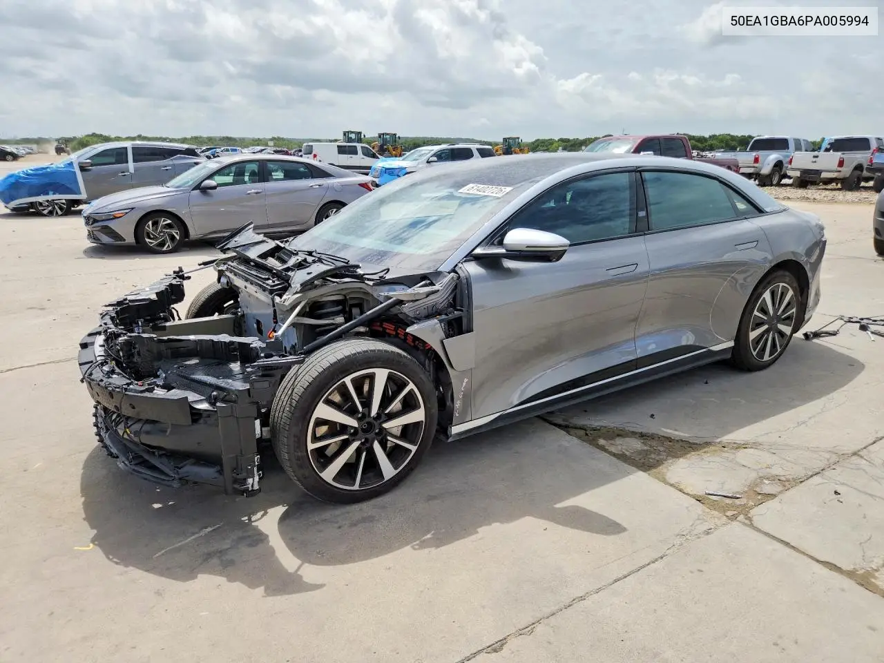 2023 Lucid Motors Air Grand Touring VIN: 50EA1GBA6PA005994 Lot: 61402726