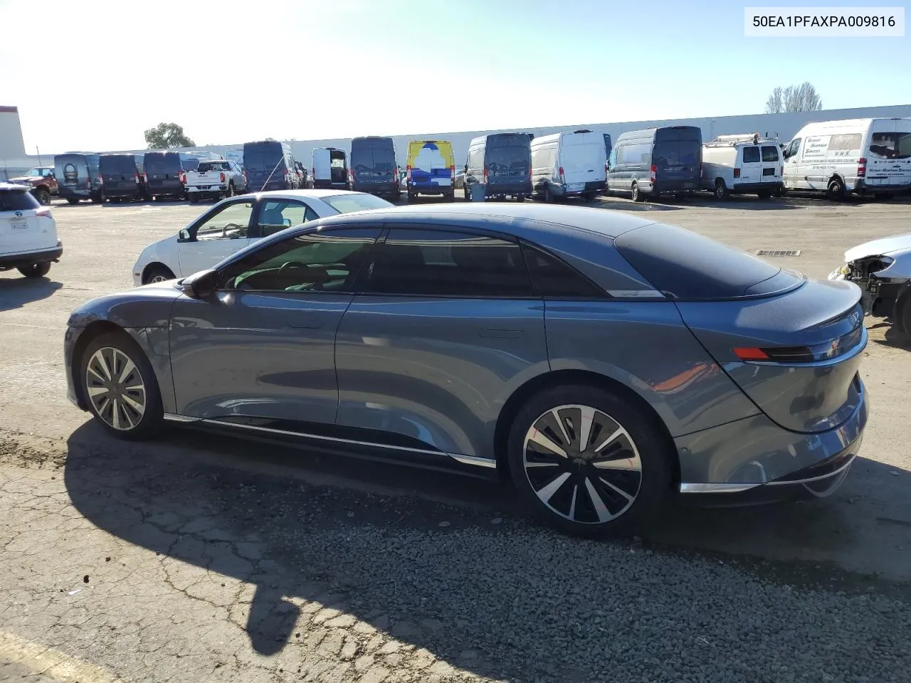 2023 Lucid Motors Air Pure VIN: 50EA1PFAXPA009816 Lot: 87090124
