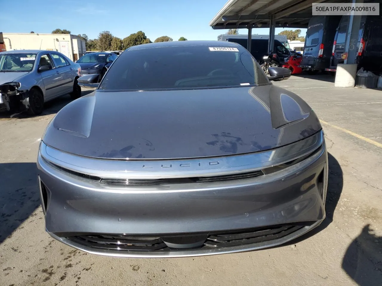 2023 Lucid Motors Air Pure VIN: 50EA1PFAXPA009816 Lot: 87090124