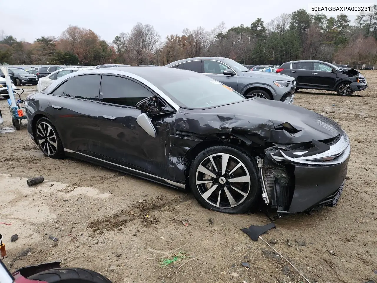 2023 Lucid Motors Air Grand Touring VIN: 50EA1GBAXPA003231 Lot: 93352515