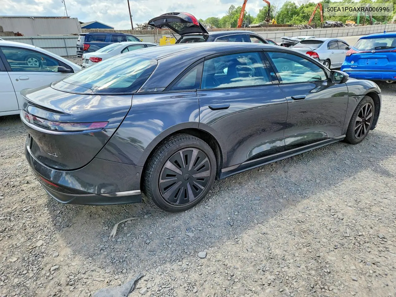 2024 Lucid Motors Air Pure VIN: 50EA1PGAXRA006996 Lot: 57970066