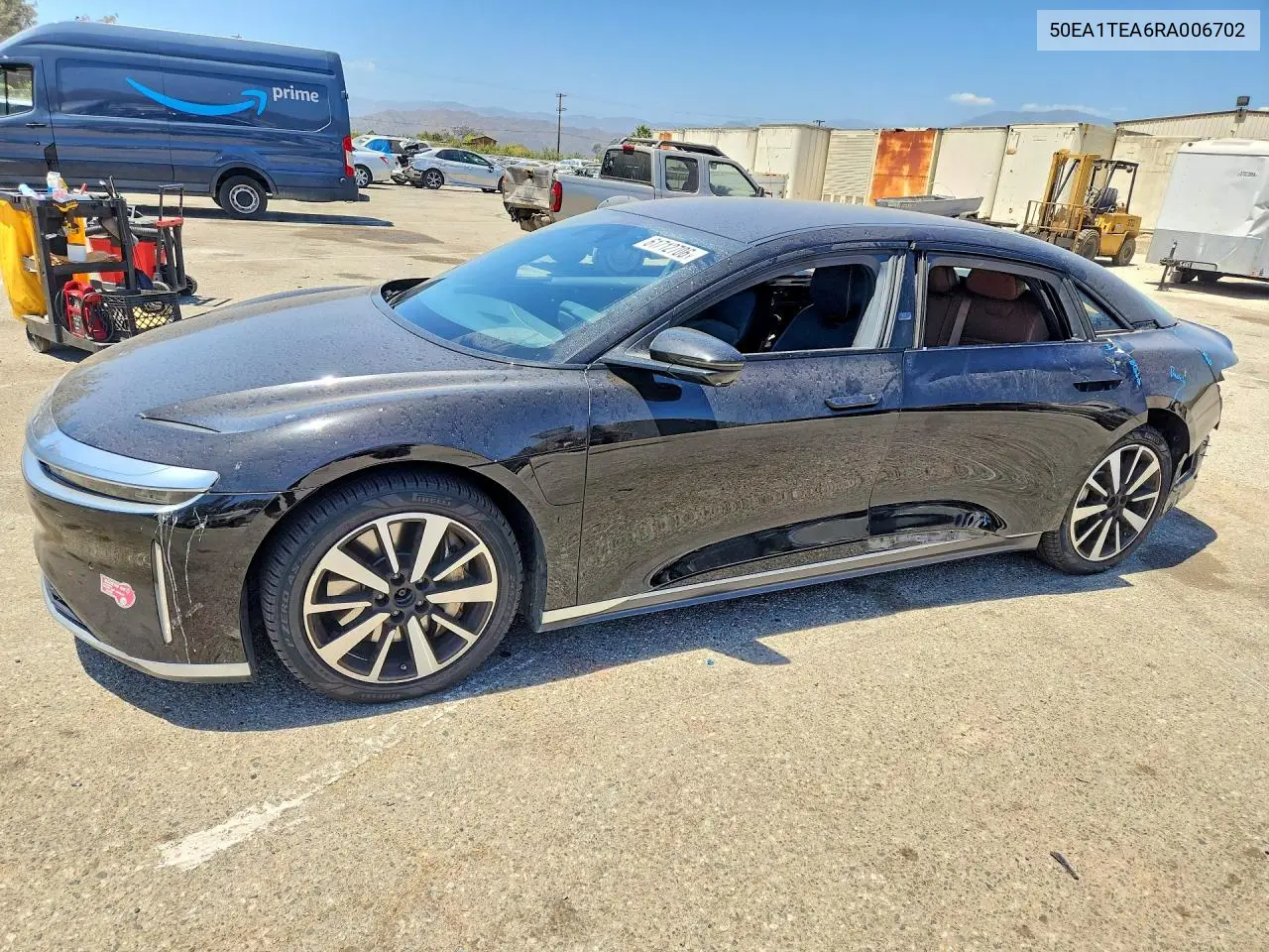 2024 Lucid Motors Air Touring VIN: 50EA1TEA6RA006702 Lot: 61712706