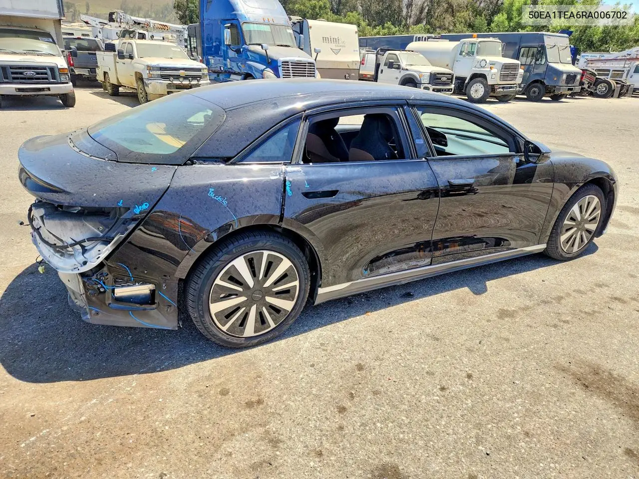 2024 Lucid Motors Air Touring VIN: 50EA1TEA6RA006702 Lot: 61712706