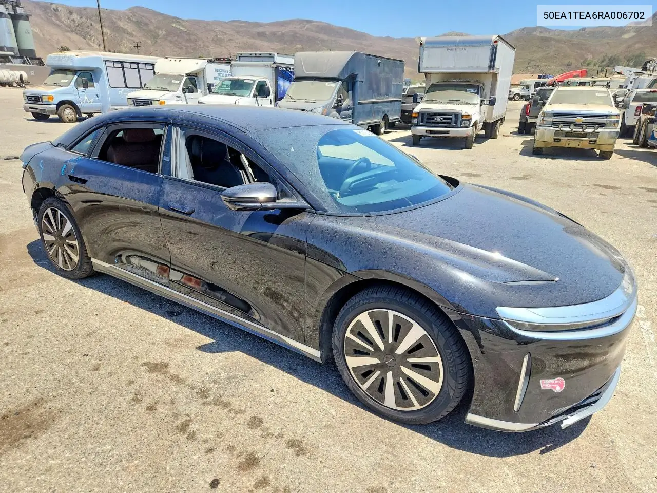 2024 Lucid Motors Air Touring VIN: 50EA1TEA6RA006702 Lot: 61712706