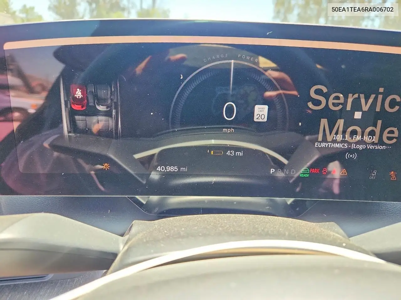 2024 Lucid Motors Air Touring VIN: 50EA1TEA6RA006702 Lot: 61712706